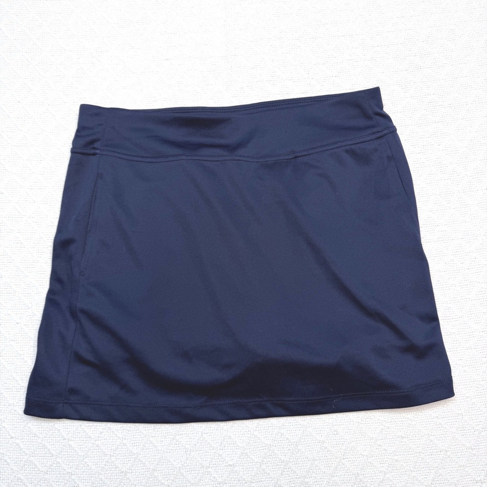 PGA Tour Airflux Womens Navy Blue Golf Skort Size Medium Athletic Tennis Skirt